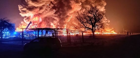 Veliki požar u okolici Maribora