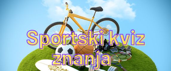 Rekviziti raznih sportova i naslov kviza