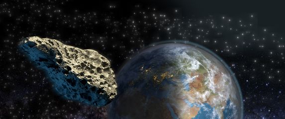 Asteroid, ilustracija