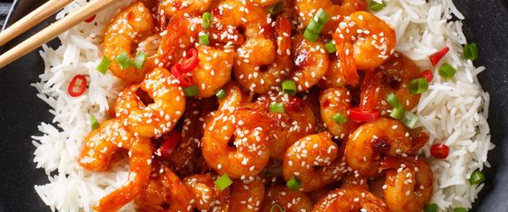 Kozice u kiselo-slatkom umaku