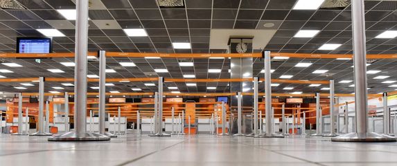 Štrajk u zračnim lukama, ilustracija