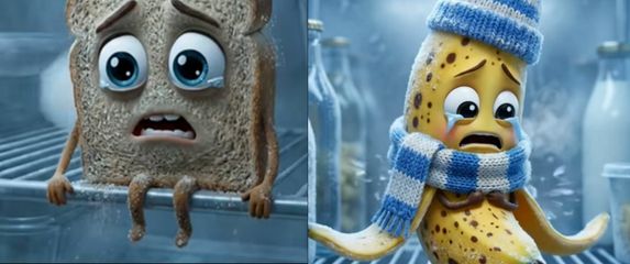 Hrana generirana umjetnom inteligencijom kako dijeli savjete o skladištenju