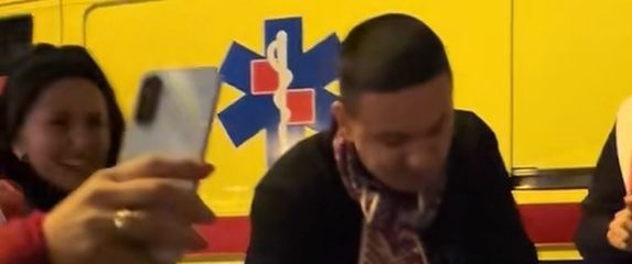 Rezanje pršuta na dočeku