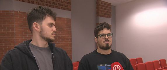 Filip i Dominik, studenti FER-a