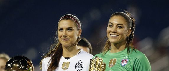 Alex Morgan i Hope Solo