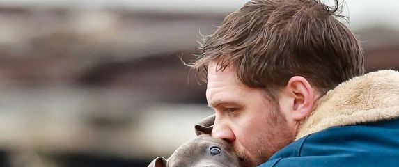 Tom Hardy zaljubio se u preslatkog pitbula na setu filma The Drop