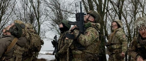 Ukrajinski vojnici u Zaporiškoj oblasti