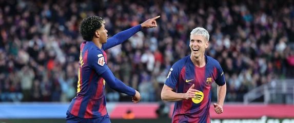 Lamine Yamal i Dani Olmo