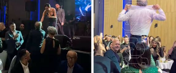 Zdravko Mamić na koncertu