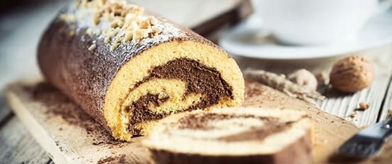 Rolada od Nutelle