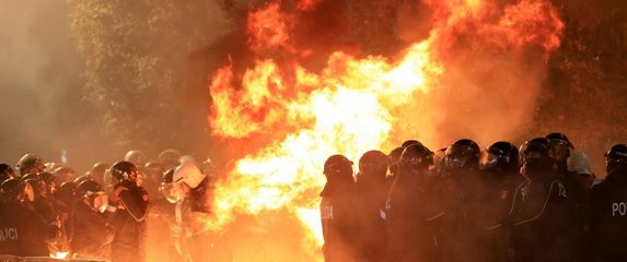 Prosvjed u Tirani 24. siječnja 2026.