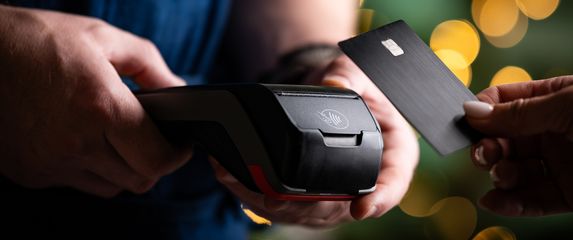 Plaćanje karticom, ilustracija