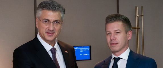 Andrej Plenković i Peter Magyar
