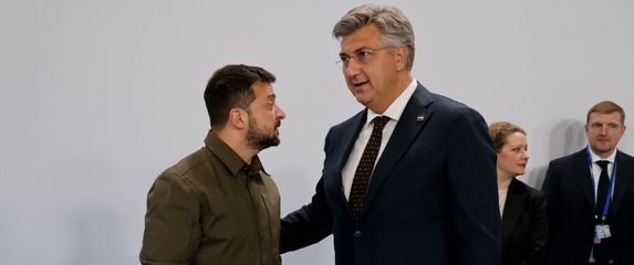 Volodimir Zelenski i Andrej Plenković