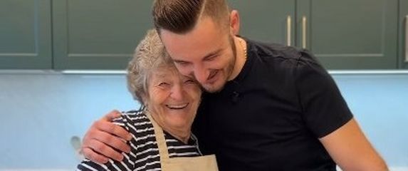 Stjepan Vukadin i baka njegove supruge