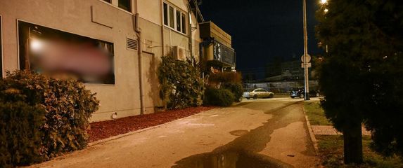 Mjesto napada u Sesvetama