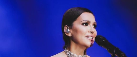 Nina Badrić na koncertu u Lisinskom