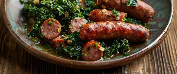 Grünkohl und pinkel