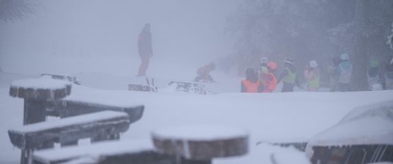 Snijeg na Sljemenu - 2