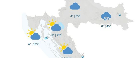 Vrijeme 21. veljače