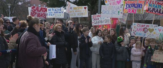 Prosvjed roditelja u Zagrebu