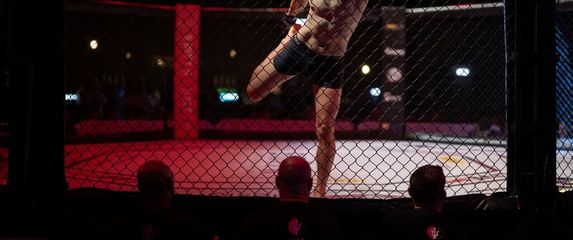 MMA oktagon (ilustracija)