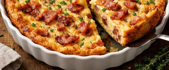 Ilustracija clafoutisa