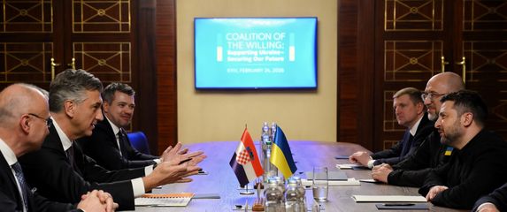 Sastanak Andreja Plenkovića i Volodimira Zelenskog