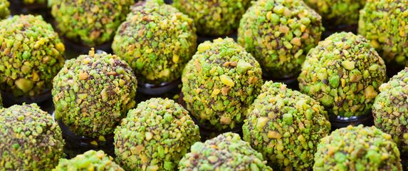 Loptice s pistacijama