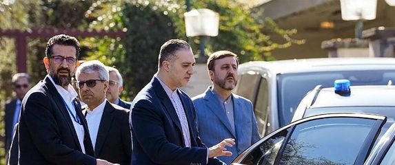 Iranski diplomati na pregovorima