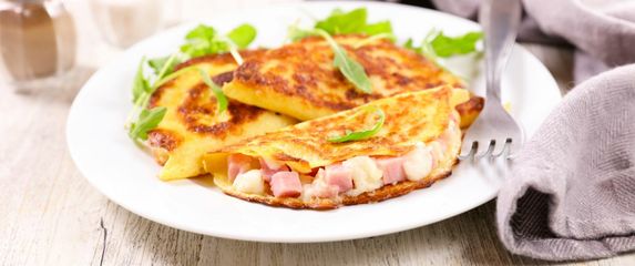 Palačinke sa šunkom i sirom