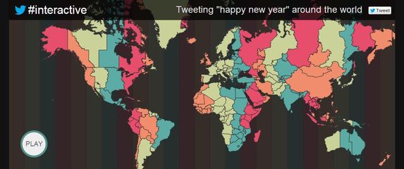 Ovako se Nova godina dočekala na Twitteru, svijet u malom zatrpan čestitkama