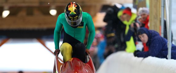 Daniel Mayhew nastupio je za Jamajku u bobu na ZOI u Lillehammeru (Foto: AFP)
