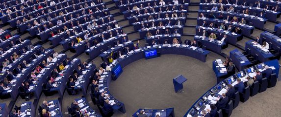 Europski parlament u Strasbourgu (Foto: AFP)