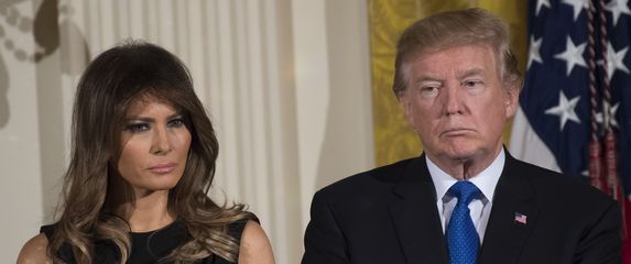 Melania i Donald Trump (Foto: Arhiva/AFP)
