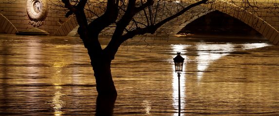 Izlila se rijeka Seine (Foto: AFP)