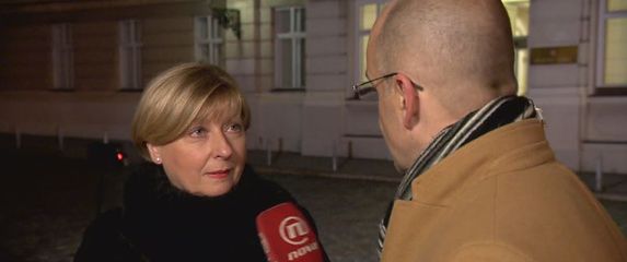 Bivša predsjednica Ustavnog suda Jasna Omejec i Mislav Bago (Foto: Dnevnik,hr)