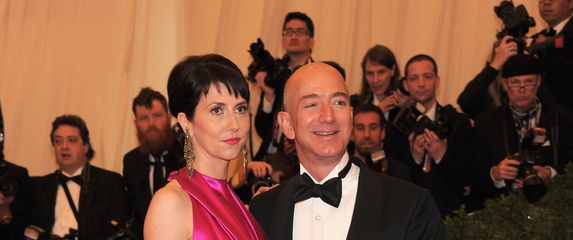 Jeff i MacKenzie Bezos (Foto: Getty Images)