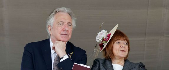 Alan Rickman i Rima Horton