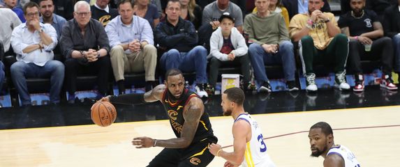 James, Curry i Durant (Foto: AFP)