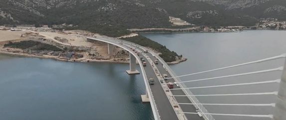 Testiranja Pelješkog mosta - 1