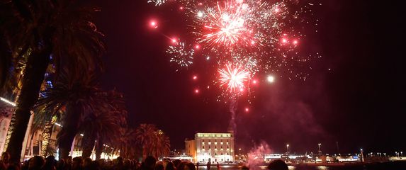 Doček Nove godine u Splitu