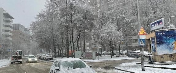 Snijeg u Zagrebu