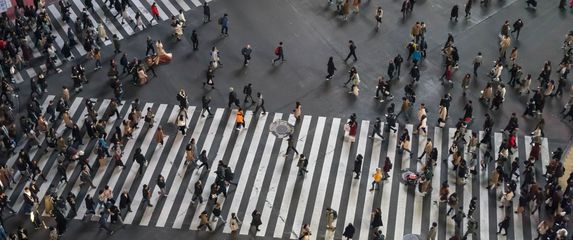 Najprometniji pješački prijelaz na svijetu - Shibuya, Tokio - 6