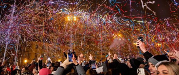 Doček Nove godine 2025. u Zagrebu