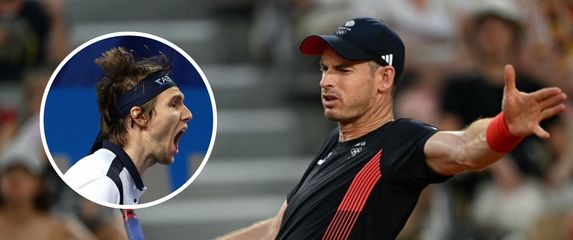 Aleksandr Bublik i Andy Murray