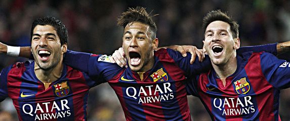 Suarez, Neymar i Messi