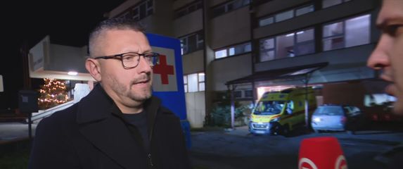 Tomislav Petrušić i Domagoj Mikić, reporter Dnevnika Nove TV - 1