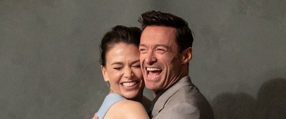 Sutton Foster i Hugh Jackman