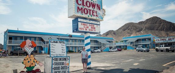 Clown motel u gradu Tonopah u Nevadi, SAD - 4